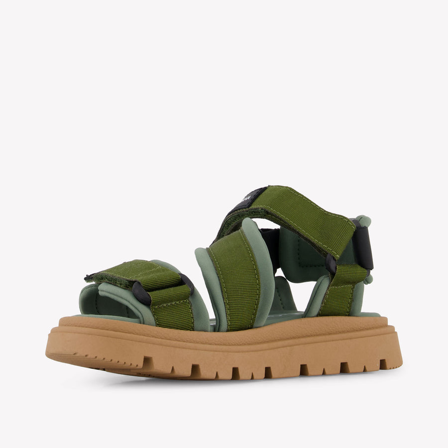 Dolce & Gabbana Unisex Sandalen In Groen