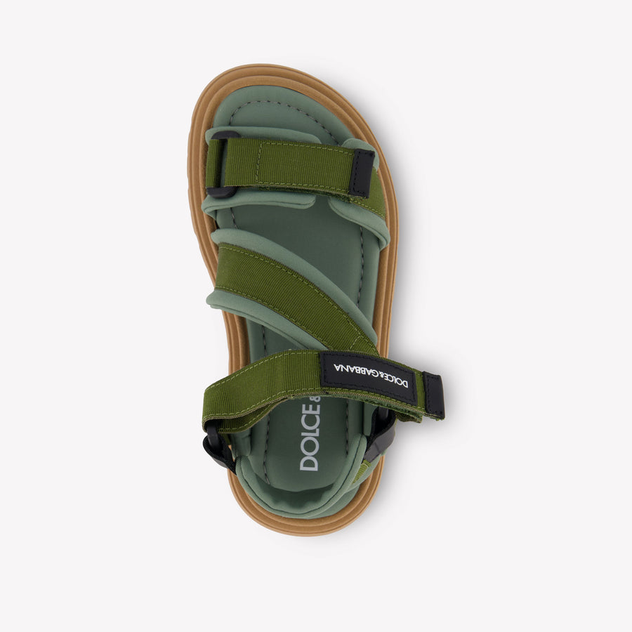Dolce & Gabbana Unisex Sandalen In Groen