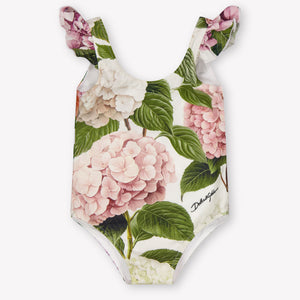 Dolce & Gabbana Baby Meisjes Zwemkleding In Licht Roze
