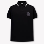 Dolce & Gabbana Kinder Jongens Polo In Zwart