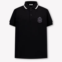 Dolce & Gabbana Kinder Jongens Polo In Zwart