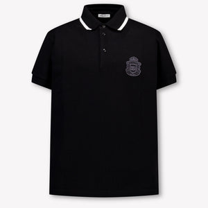 Dolce & Gabbana Kinder Jongens Polo In Zwart