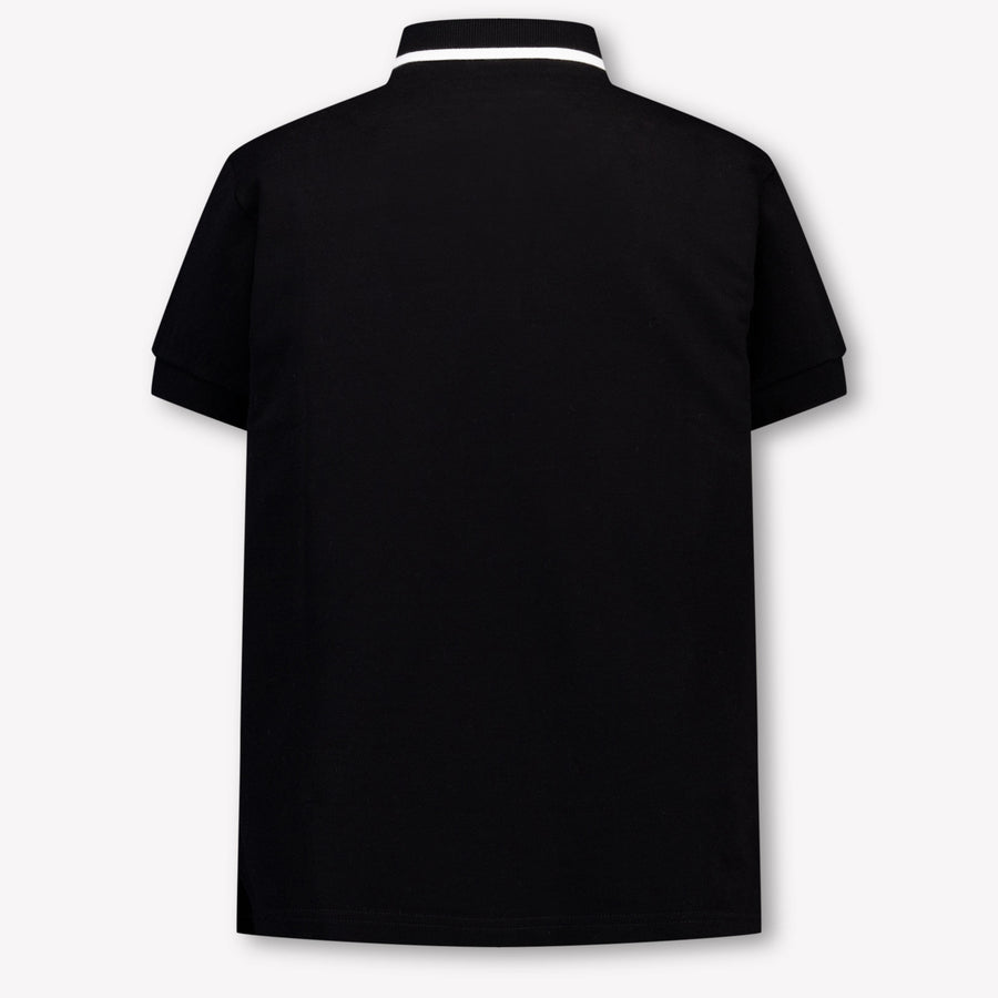Dolce & Gabbana Kinder Jongens Polo In Zwart