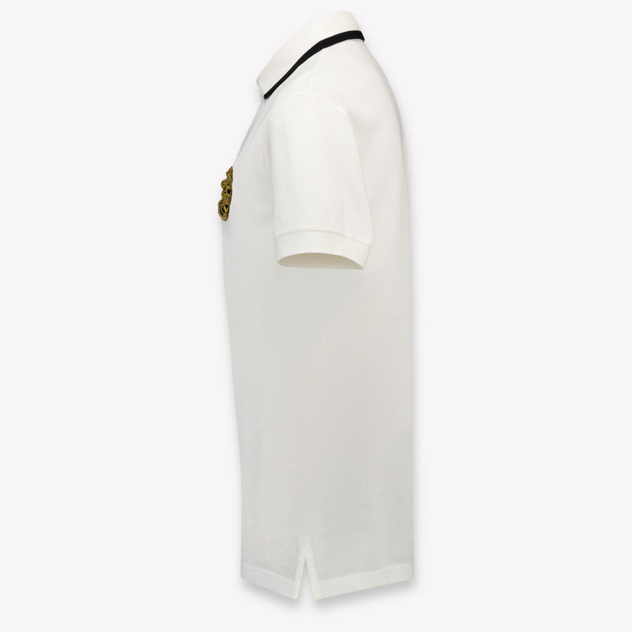 Dolce & Gabbana Kinder Jongens Polo In Wit