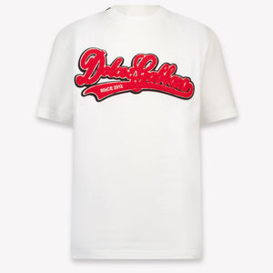 Dolce & Gabbana Kinder Jongens T-Shirt In Wit
