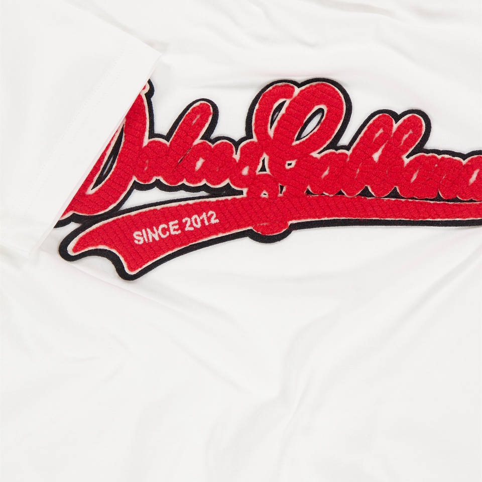 Dolce & Gabbana Kinder Jongens T-Shirt In Wit