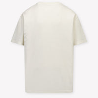 Dolce & Gabbana Kinder Jongens T-Shirt In Off White