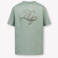 Dolce & Gabbana Kinder Jongens T-Shirt In Licht Groen