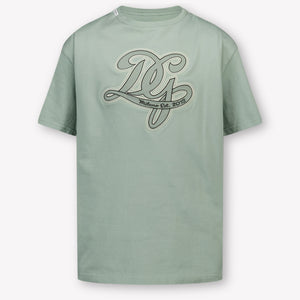 Dolce & Gabbana Kinder Jongens T-Shirt In Licht Groen