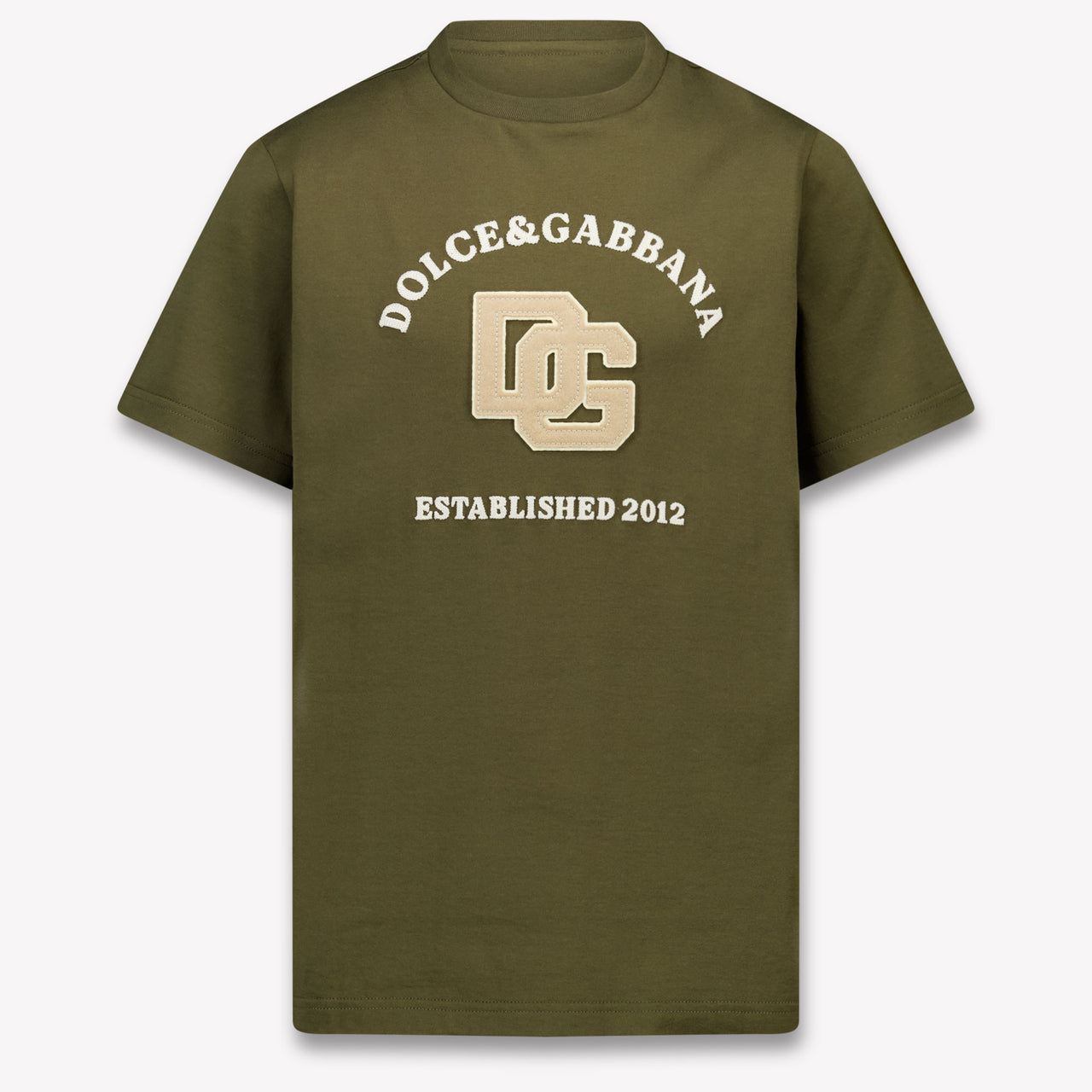 Dolce & Gabbana Kinder Jongens T-Shirt In Bruin