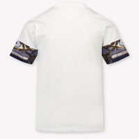 Dolce & Gabbana Kinder Jongens T-Shirt In Wit