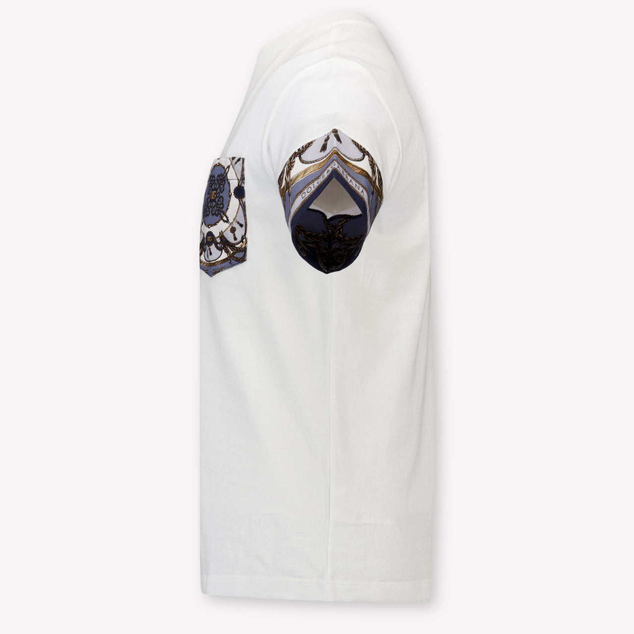 Dolce & Gabbana Kinder Jongens T-Shirt In Wit