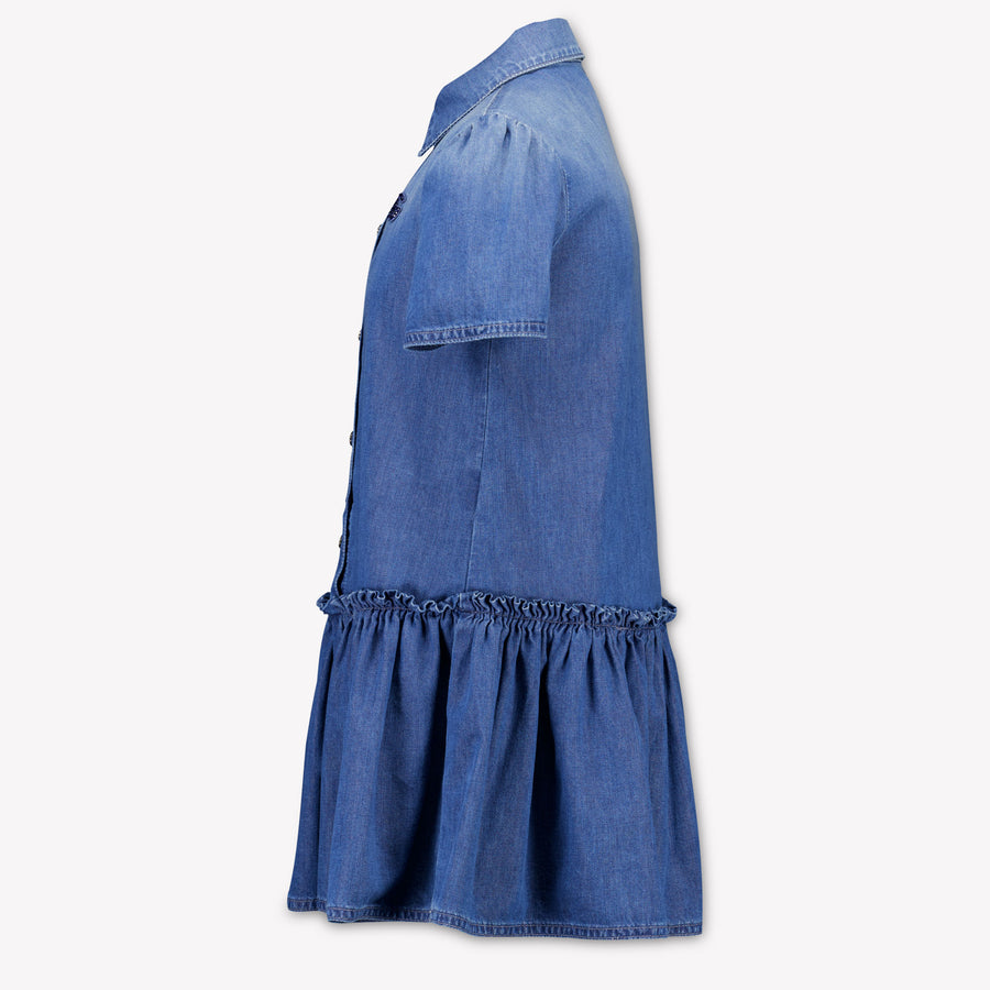 Dolce & Gabbana Kinder Meisjes Jurk In Jeans