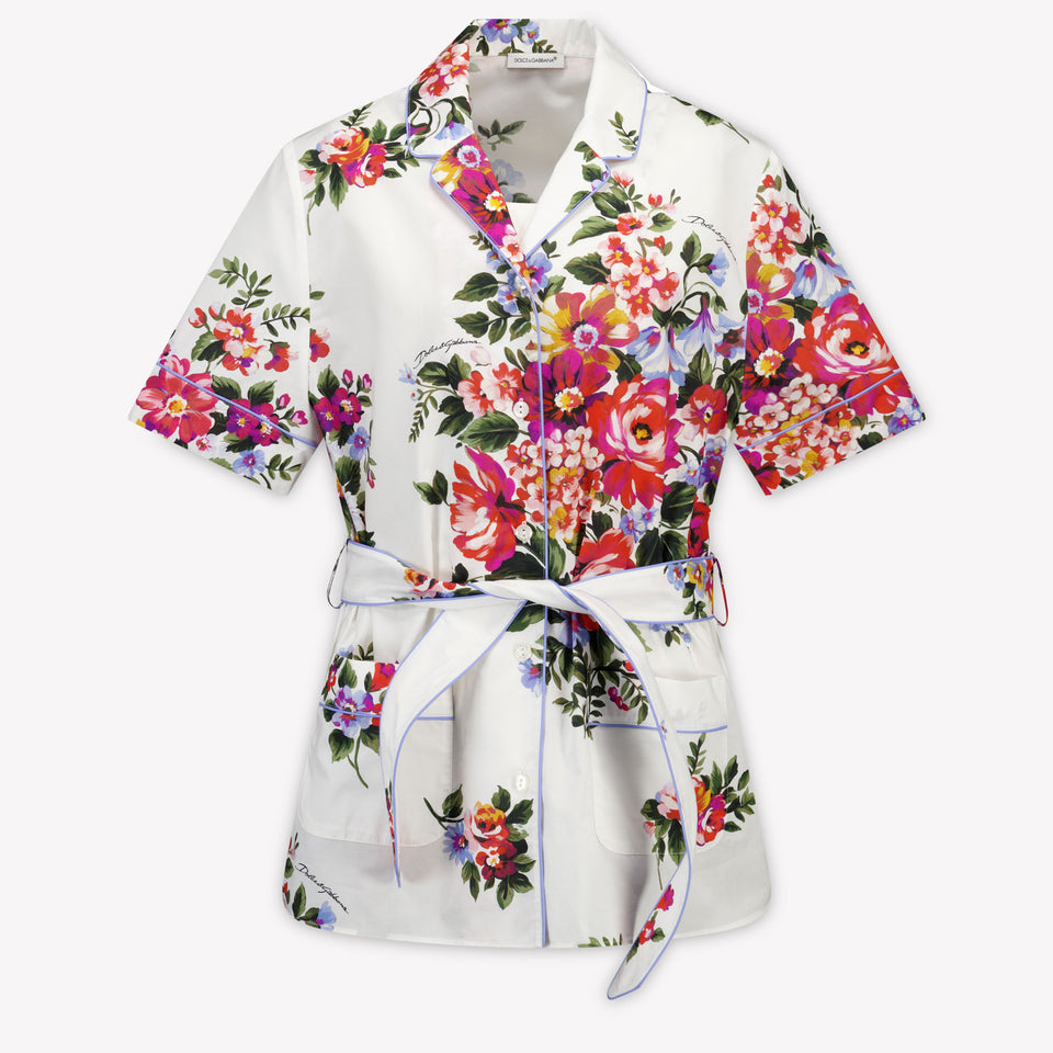 Dolce & Gabbana Kinder Meisjes Blouse In Wit