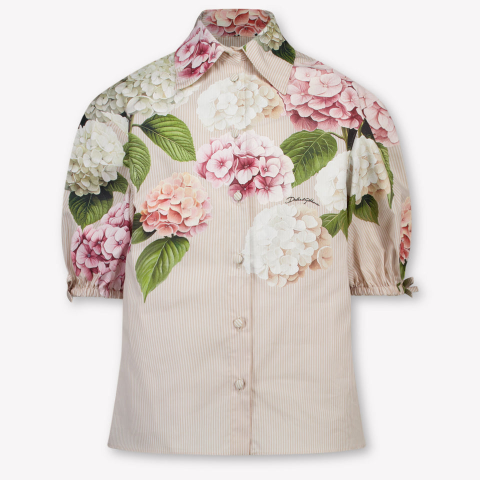 Dolce & Gabbana Kinder Meisjes Blouse In Licht Roze