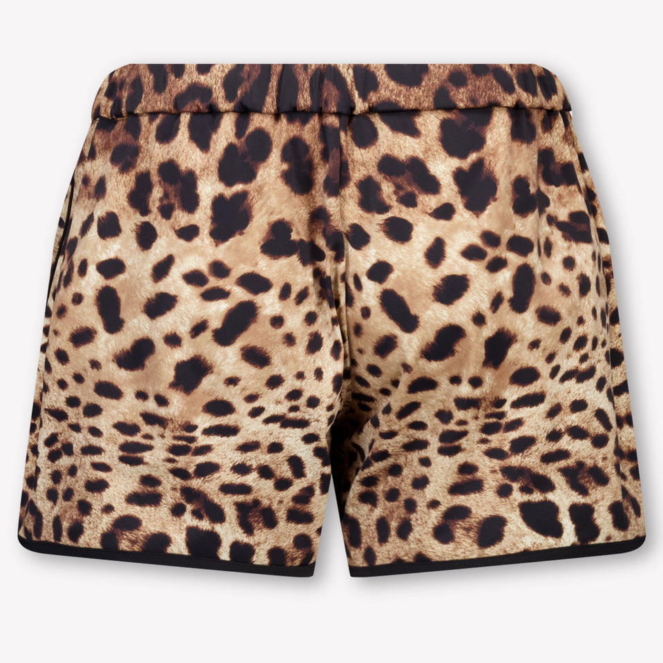 Dolce & Gabbana Kinder Meisjes Shorts In Panter