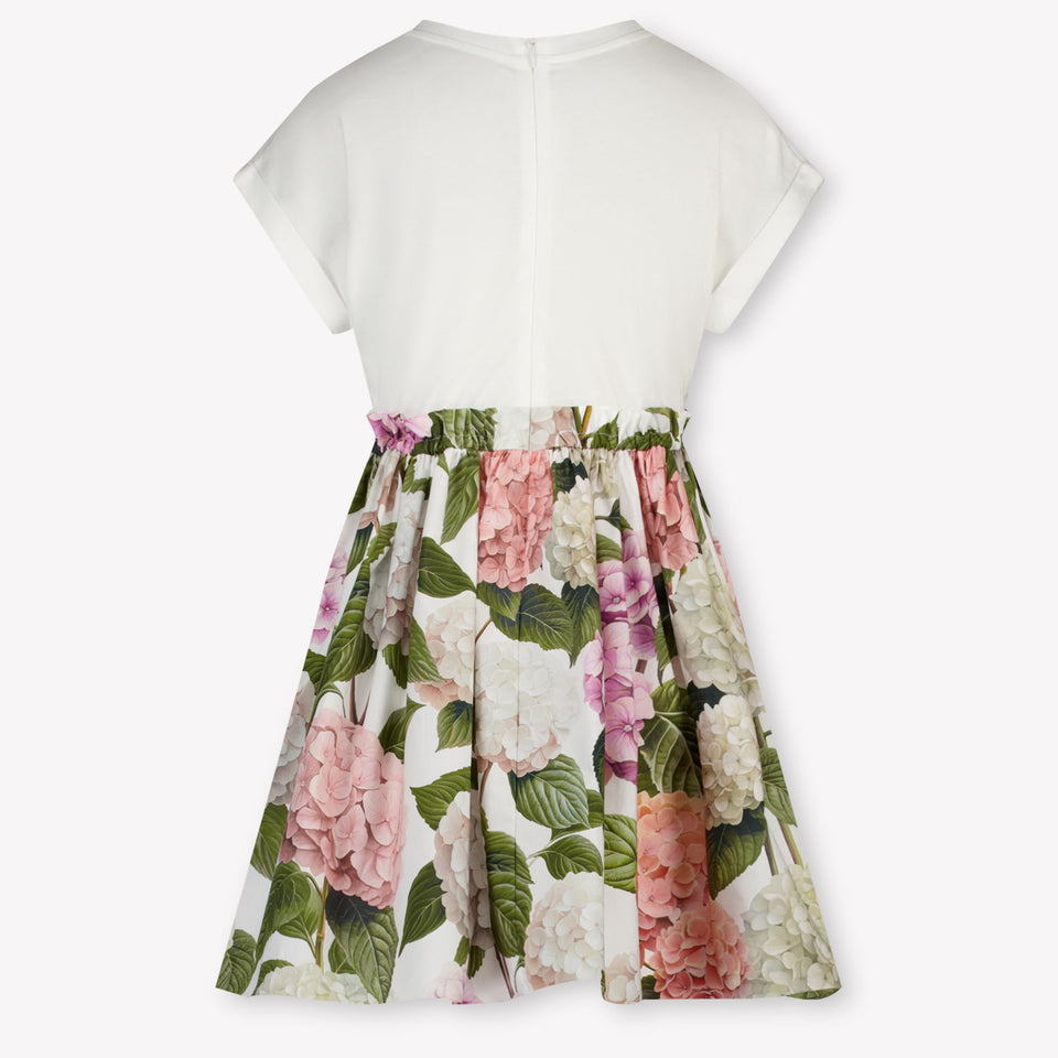 Dolce & Gabbana Kinder Meisjes Jurk In Licht Roze