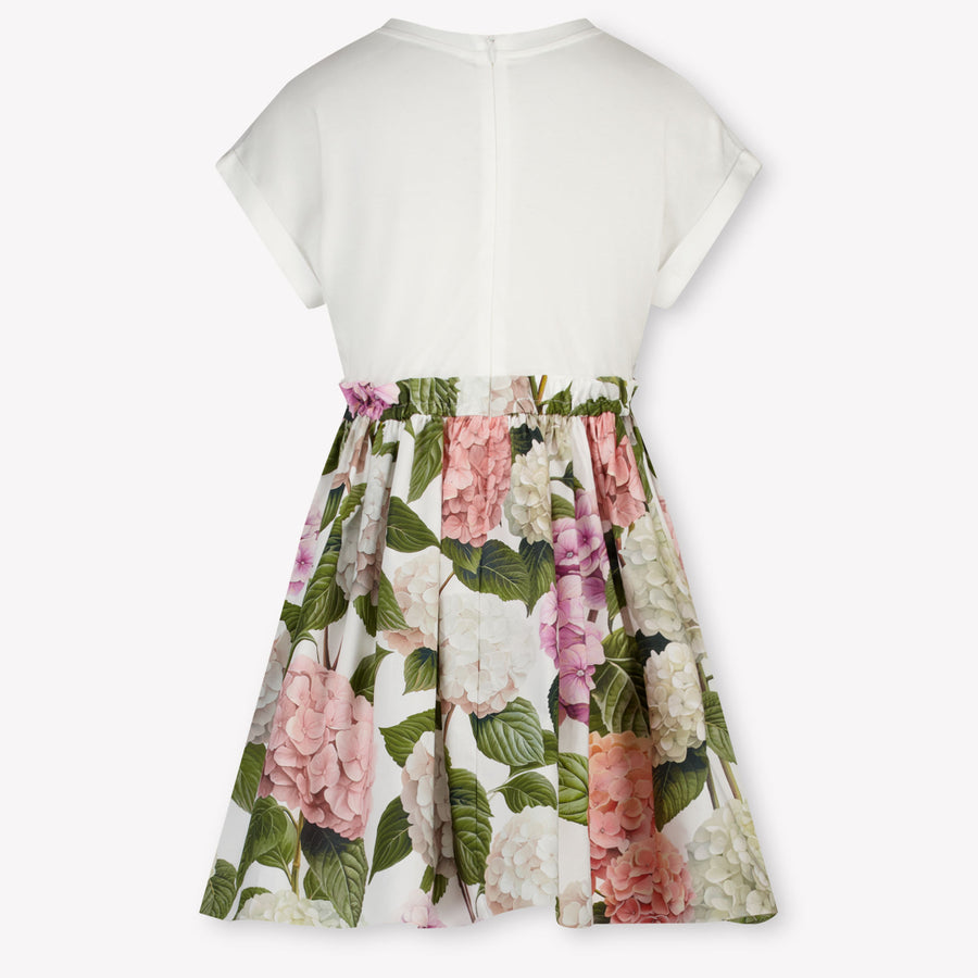 Dolce & Gabbana Kinder Meisjes Jurk In Licht Roze