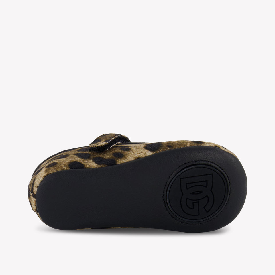 Dolce & Gabbana Baby Meisjes Schoenen In Panter