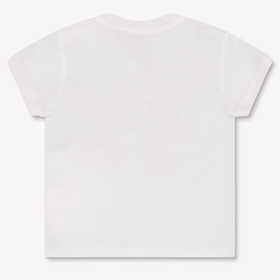 Dolce & Gabbana Baby Meisjes T-Shirt In Wit