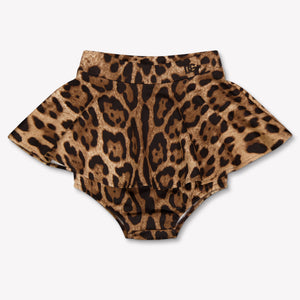 Dolce & Gabbana Baby Meisjes Rokje In Panter