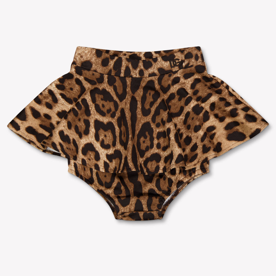 Dolce & Gabbana Baby Meisjes Rokje In Panter