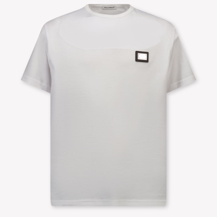 Dolce & Gabbana Kinder Unisex T-Shirt In Wit