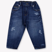 Dolce & Gabbana Baby Jongens Jeans In Blauw