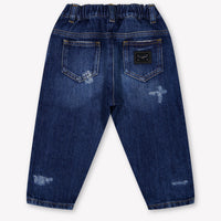 Dolce & Gabbana Baby Jongens Jeans In Blauw