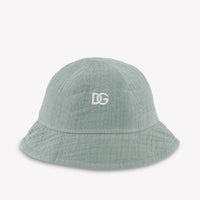 Dolce & Gabbana Baby Jongens Hoed In Licht Groen
