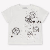 Dolce & Gabbana Baby Jongens T-Shirt In Wit
