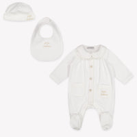 Dolce & Gabbana Baby Meisjes Boxpakje In Off White