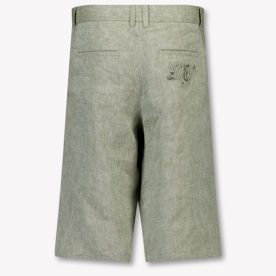 Dolce & Gabbana Kinder Jongens Shorts In Licht Groen