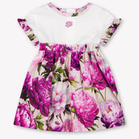 Dolce & Gabbana Baby Meisjes Jurk In Roze