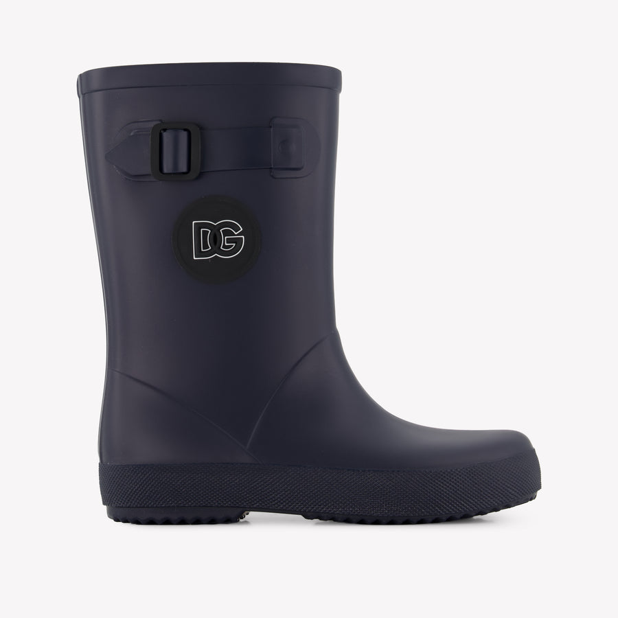 Dolce & Gabbana Unisex Laarzen In Navy