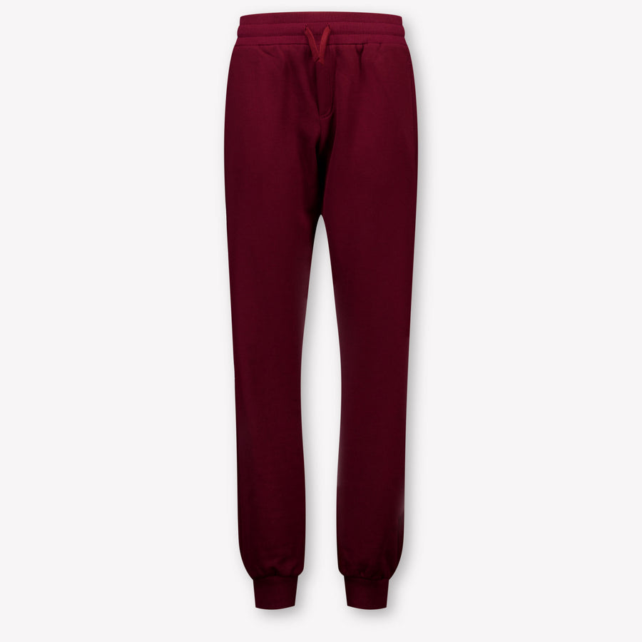 Dolce & Gabbana Kinder Jongens Broek In Bordeaux
