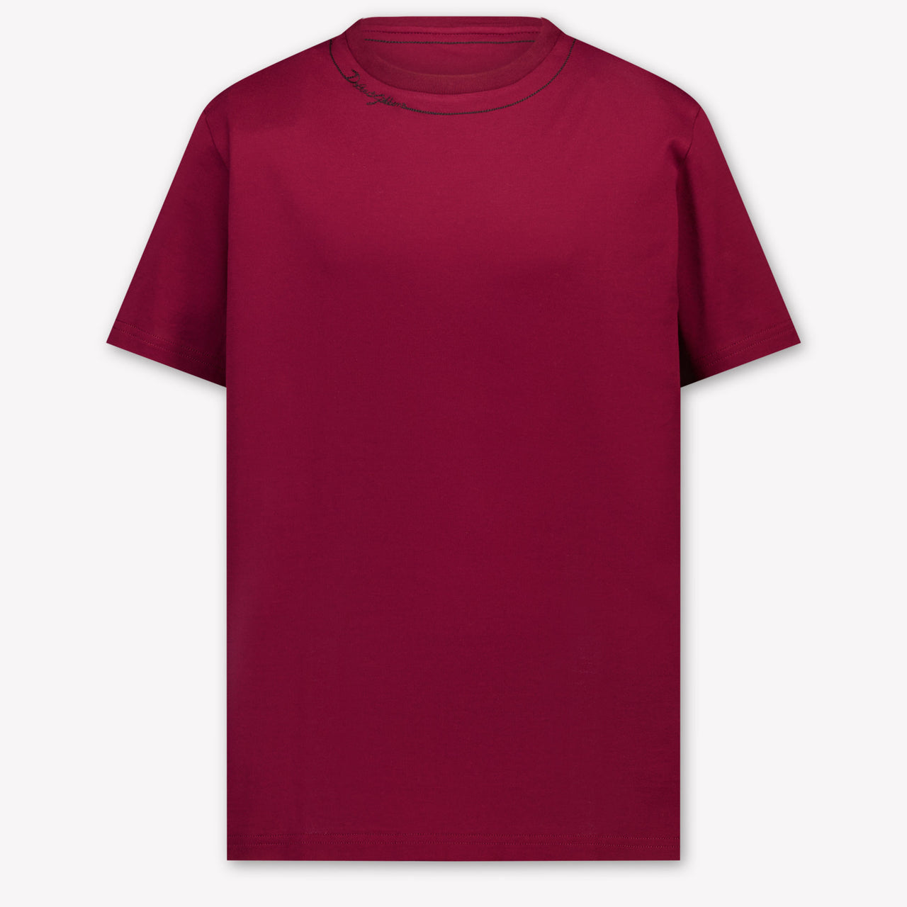 Dolce & Gabbana Kinder Jongens T-Shirt In Bordeaux
