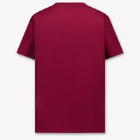 Dolce & Gabbana Kinder Jongens T-Shirt In Bordeaux