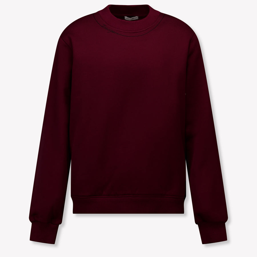 Dolce & Gabbana Boys Sweater in Bordeaux