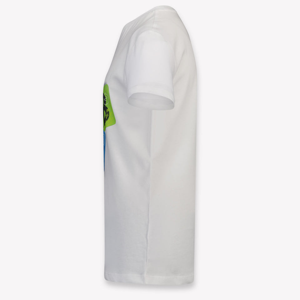 Iceberg Kinder Jongens T-Shirt In Wit