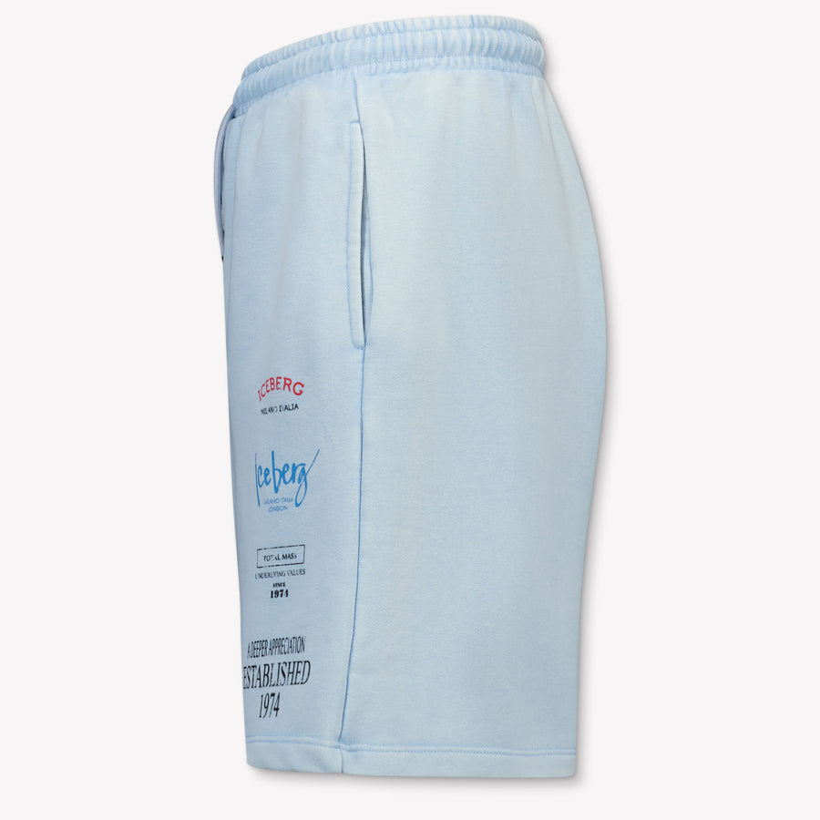Iceberg Kinder Jongens Shorts In Licht Blauw