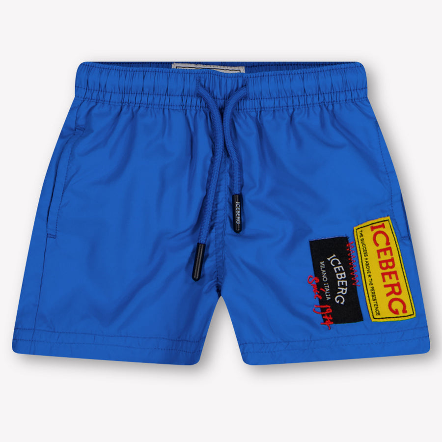 Iceberg Baby Jongens Zwemkleding In Cobalt Blauw