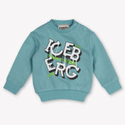 Iceberg Baby Jongens Trui In Mint
