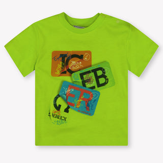 Iceberg Baby Jongens T-Shirt In Lime