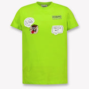 Iceberg Kinder Jongens T-Shirt In Lime