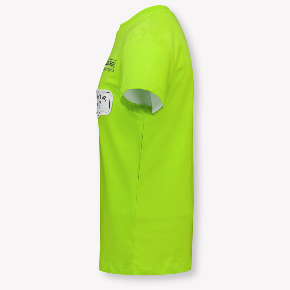 Iceberg Kinder Jongens T-Shirt In Lime