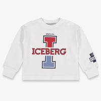 Iceberg Baby Jongens T-Shirt In Wit