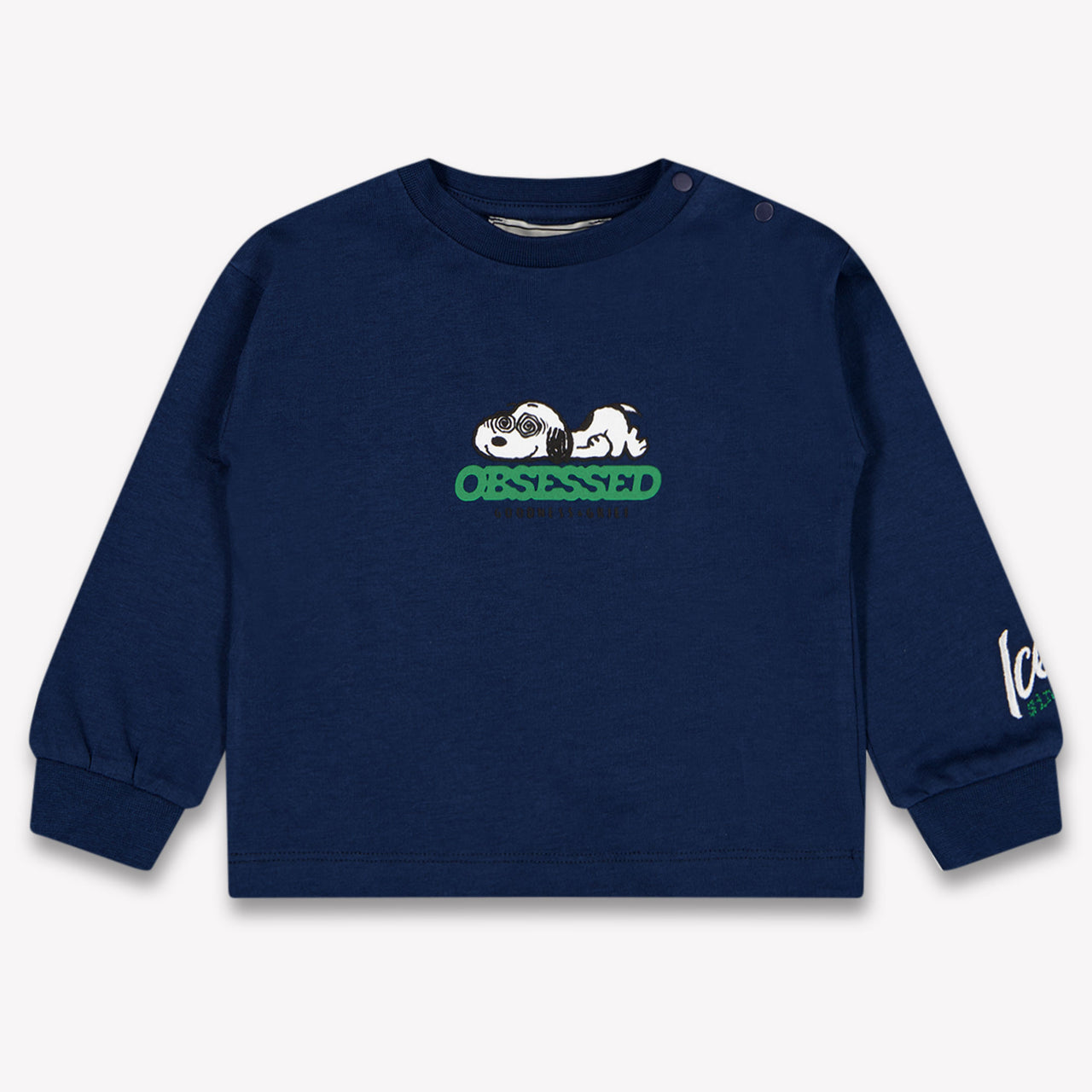 Iceberg Baby Jongens T-Shirt In Navy