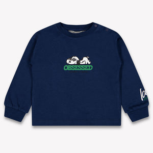 Iceberg Baby Jongens T-Shirt In Navy