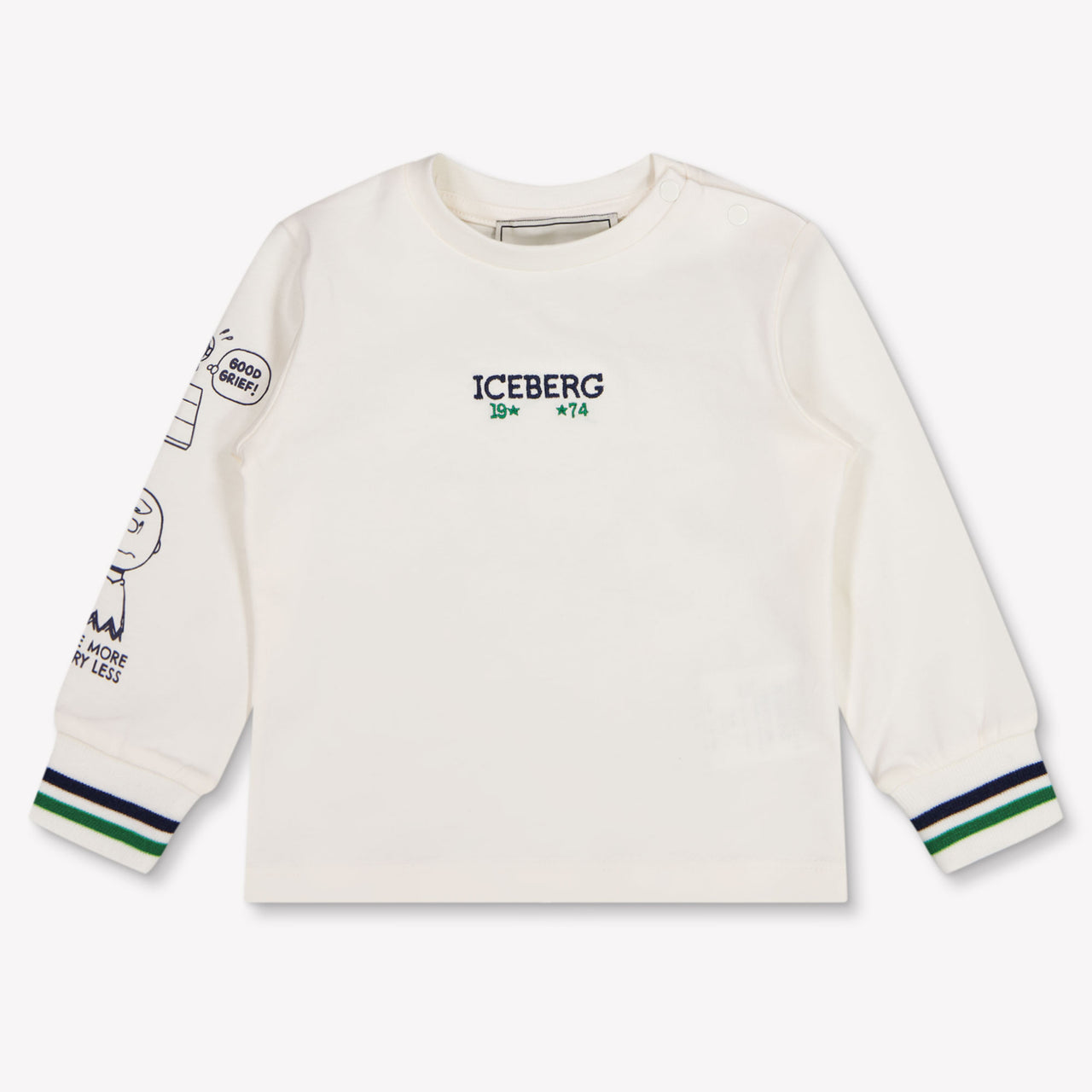 Iceberg Baby Jongens T-Shirt In Off White